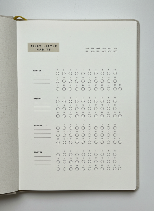 Silly Little Habits Tracker - Clear View
